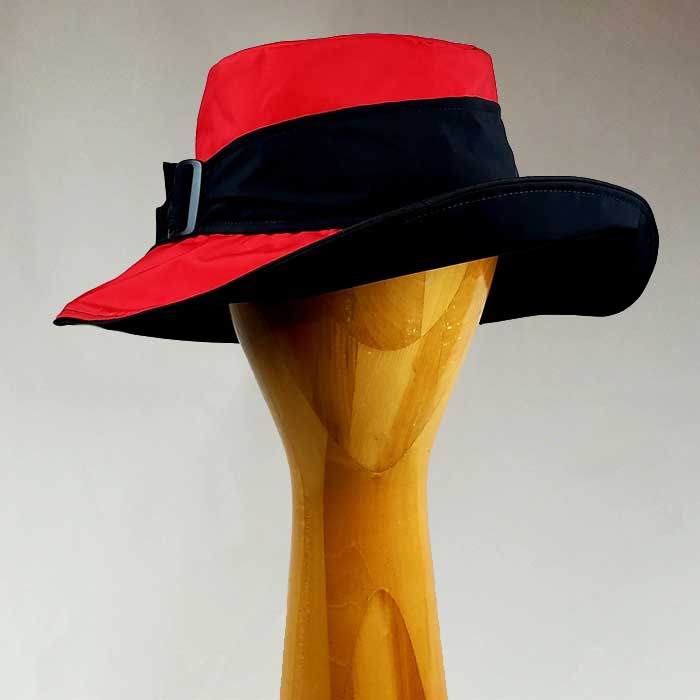 Big Brim Red Black