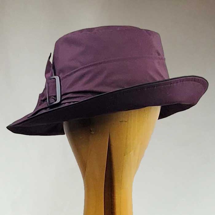 Medium Brim Burgandy