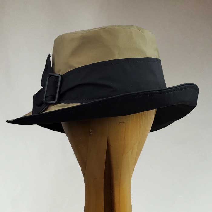 Medium Brim Khaki Black