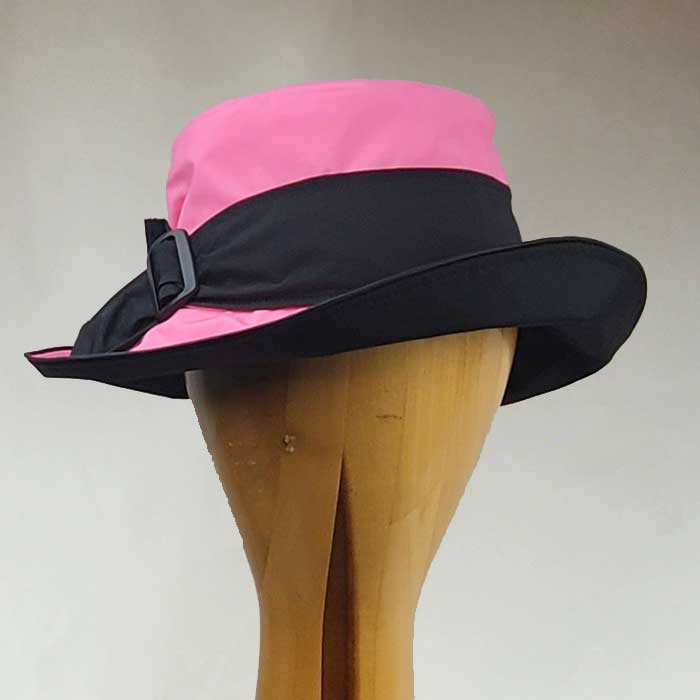 Medium Brim Pink Black