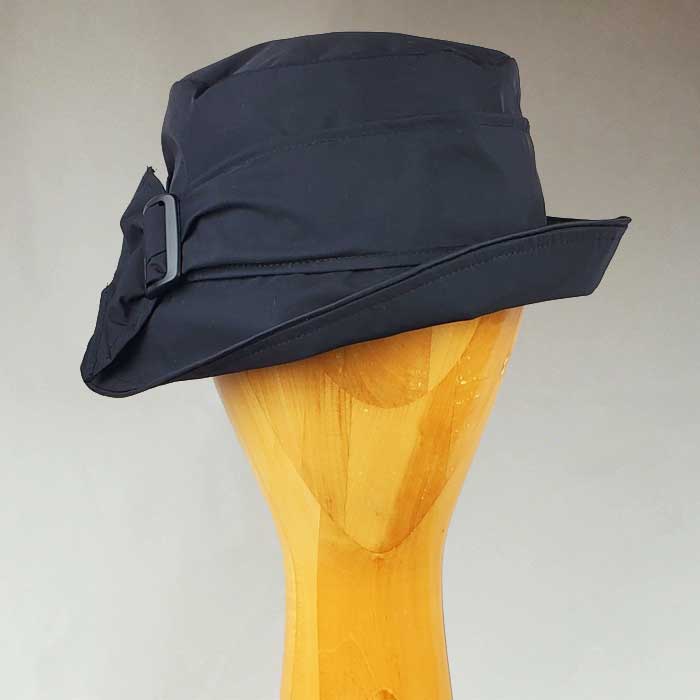 Bucket Brim Black Black