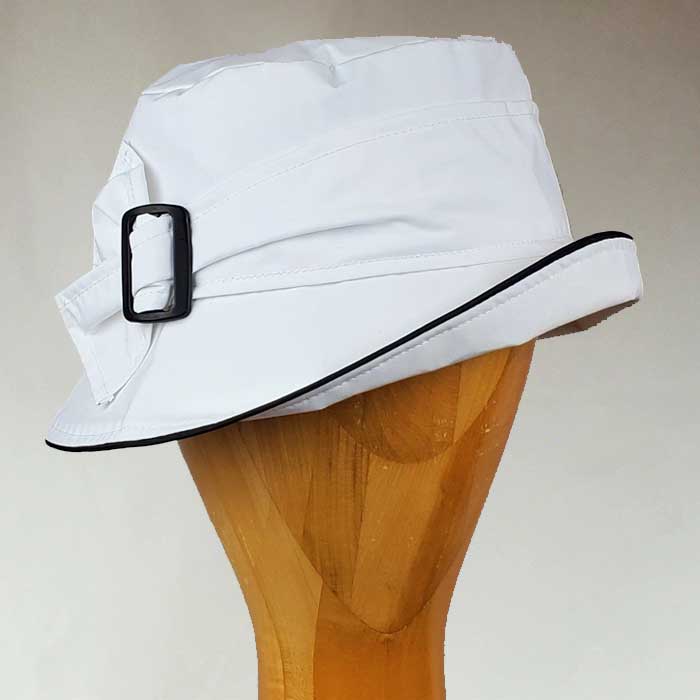 Bucket Brim White White